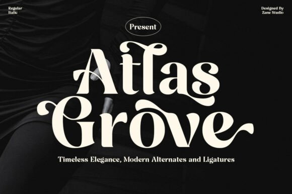 Atlas Grove: A Display Serif That Earns Its Space