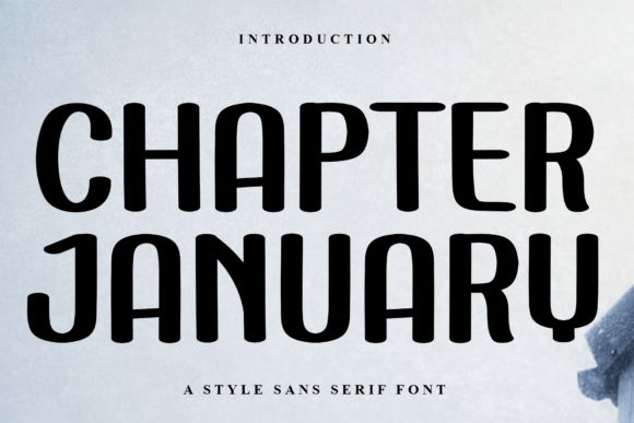 Chapter January: A Festive Display Font for Holiday Branding