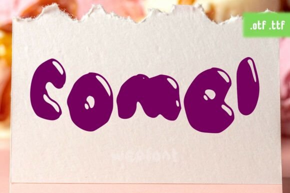 Comel: A Cheerful Display Font for Scroll-Stopping Marketing