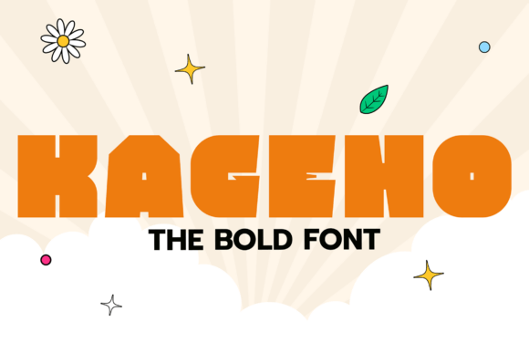 Kageno: A Bold Display Font That Builds Brand Trust