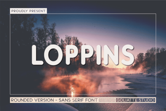Loppins: A Playful Display Font That Delivers Personality & Clarity