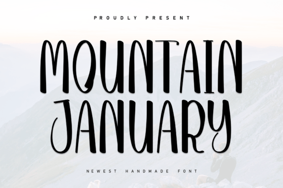 Mountain January: A Clean, Tall Display Font for Modern Branding