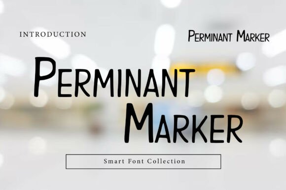 Perminant Marker: A Bold, Hand-Drawn Display Font That Builds Brand Warmth
