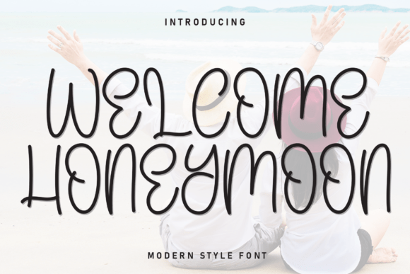 Welcome Honeymoon Font: A Breezy Handwritten Display Typeface